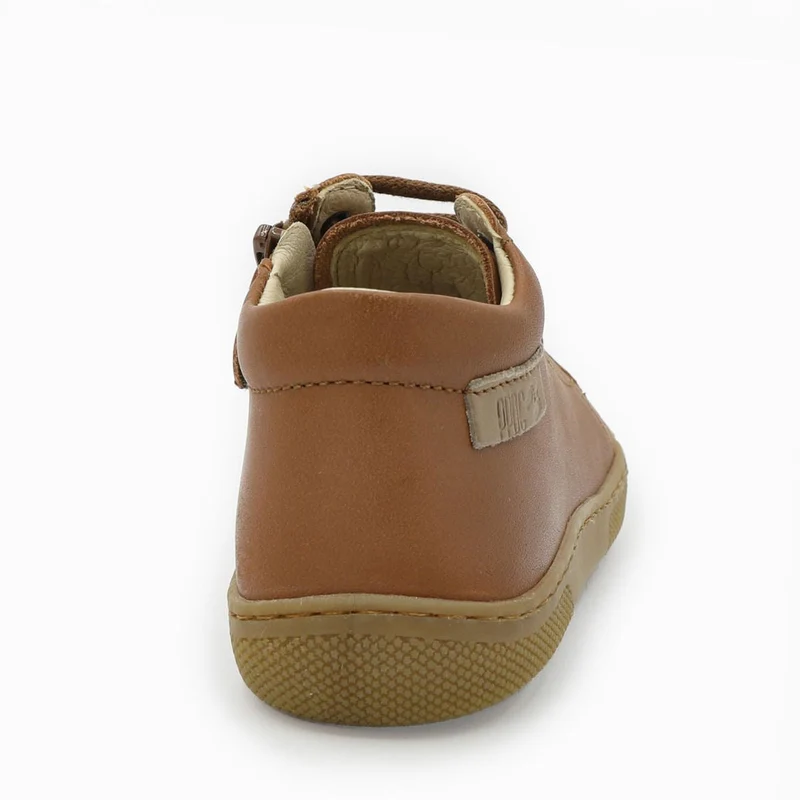 Naturino Barefoot Orec Zip Honey Cuoio