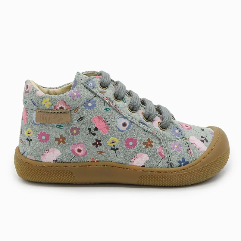 Naturino Barefoot Kommy Zip Suede Flowering Sage