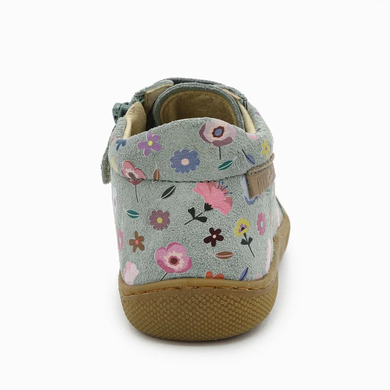 Naturino Barefoot Kommy Zip Suede Flowering Sage