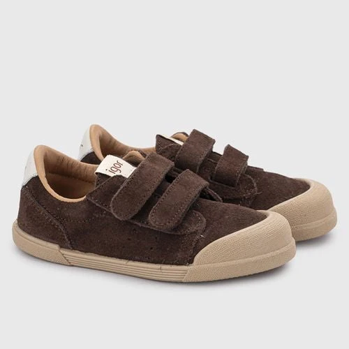 Igor Barefoot Tennis Suede Marron