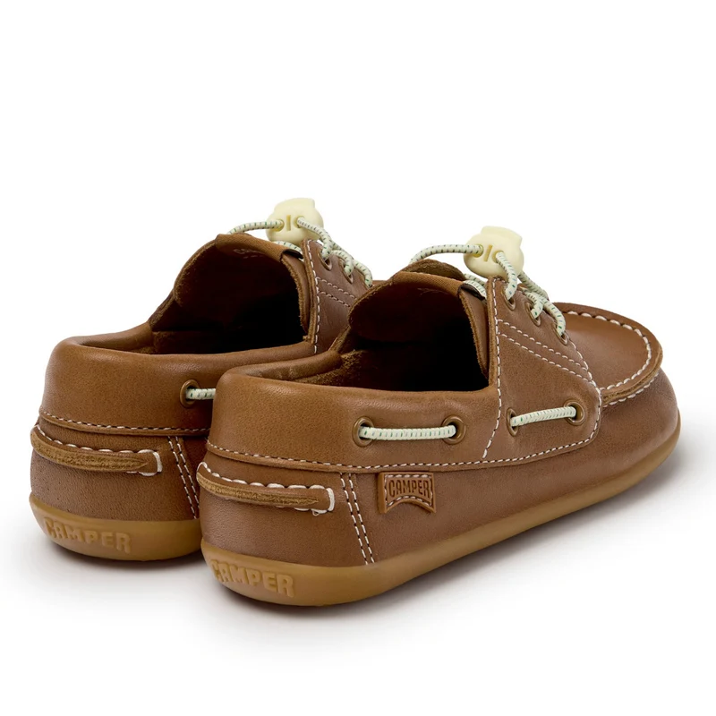 Camper Kids Bateau Marron Jaune