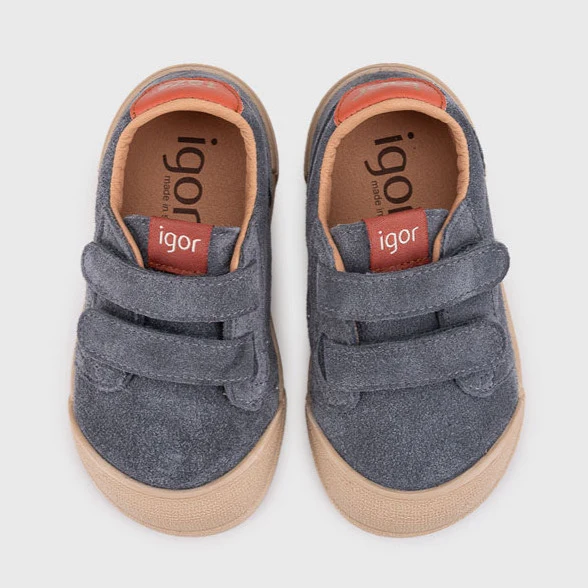 Igor Barefoot Tennis Suede Griz Az