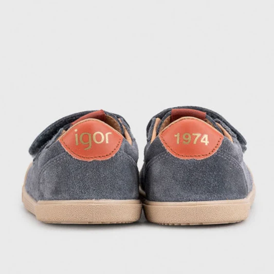 Igor Barefoot Tennis Suede Griz Az
