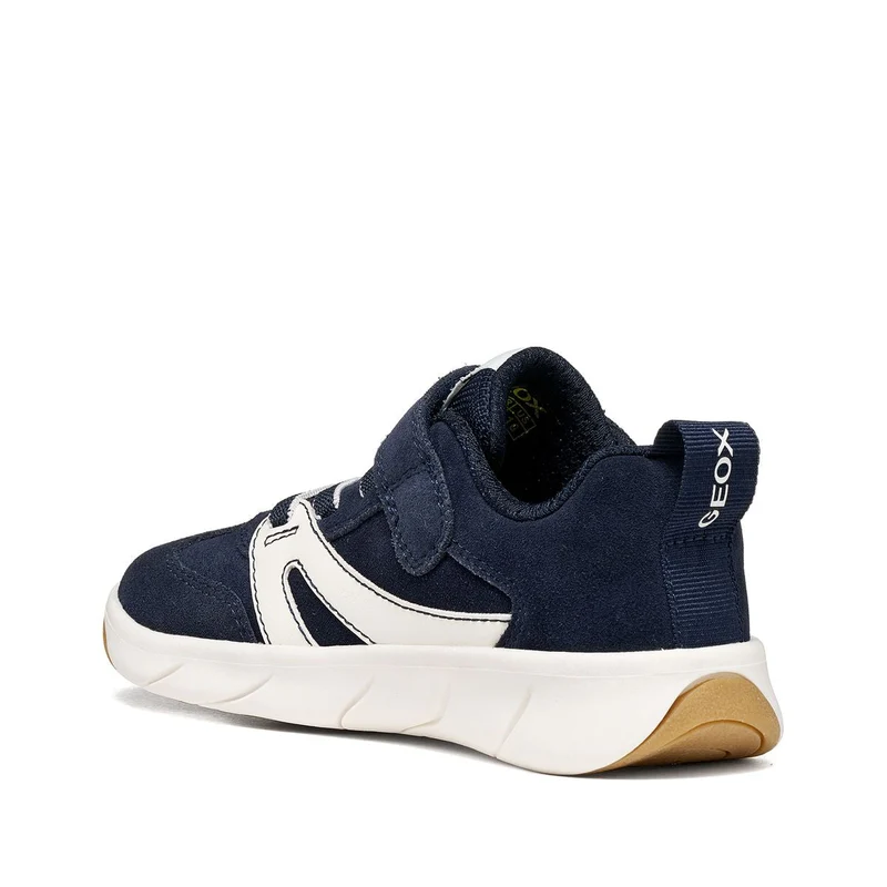 Geox Barefoot Sport Run Dk Navy White