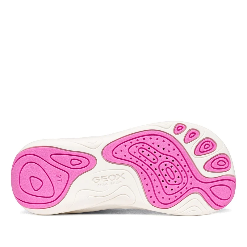 Geox Barefoot Foot Run Lt Blue Fuchsia