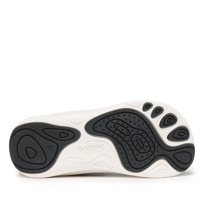 Geox Barefoot Foot Run Dk Green Yellow