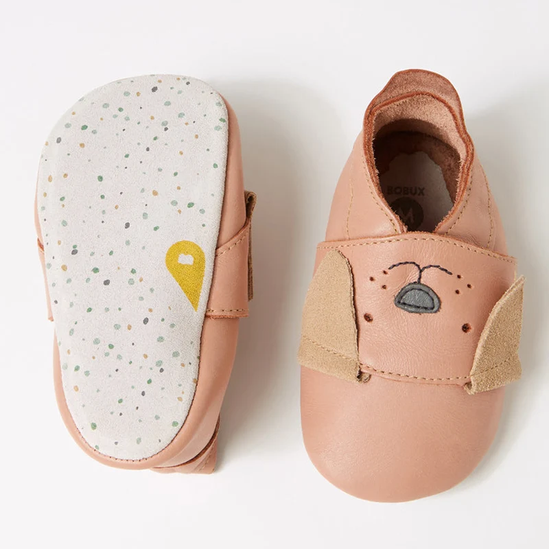 Bobux Chaussons Little Pup Caramel