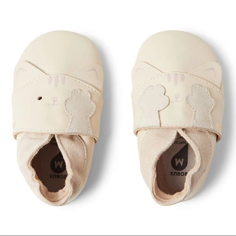 Bobux Chaussons Kitty White Swan