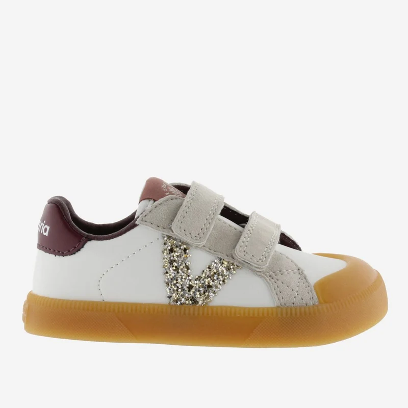 Victoria Barefoot Oliver Tiras Efecto Piel Burdeos