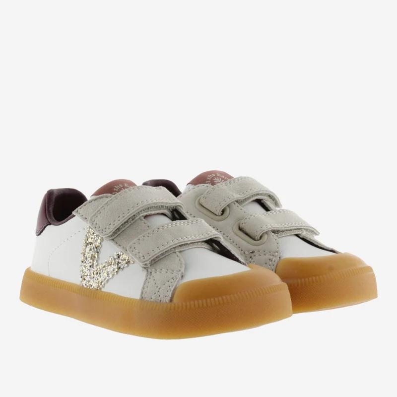 Victoria Barefoot Oliver Tiras Efecto Piel Burdeos