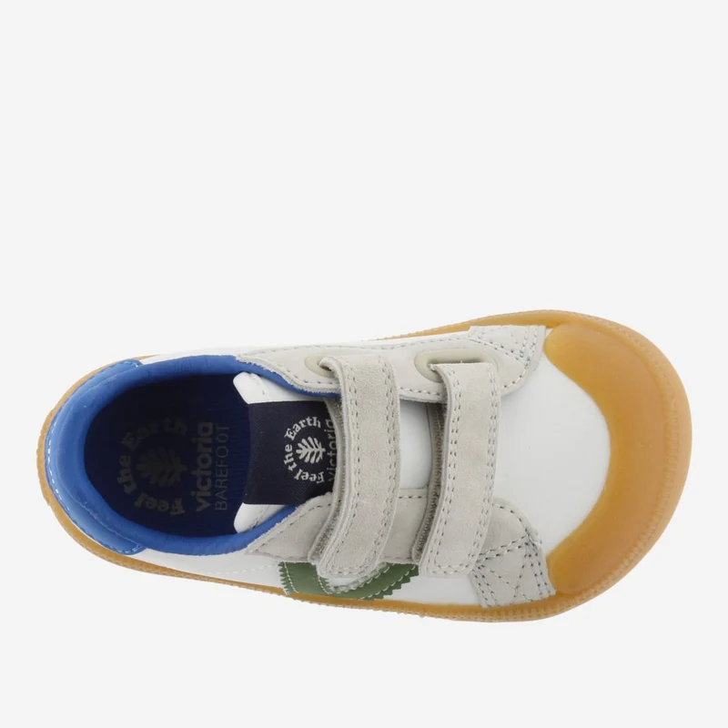 Victoria Barefoot Oliver Tiras Efecto Piel Azul