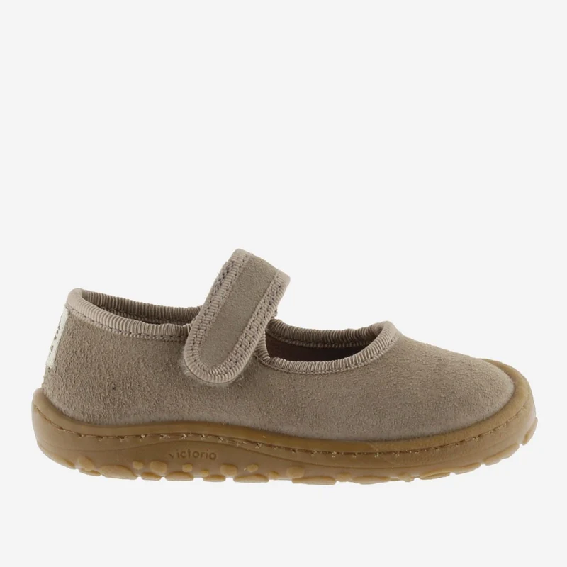 Victoria Barefoot Bosco Mercedes Serraje Taupe