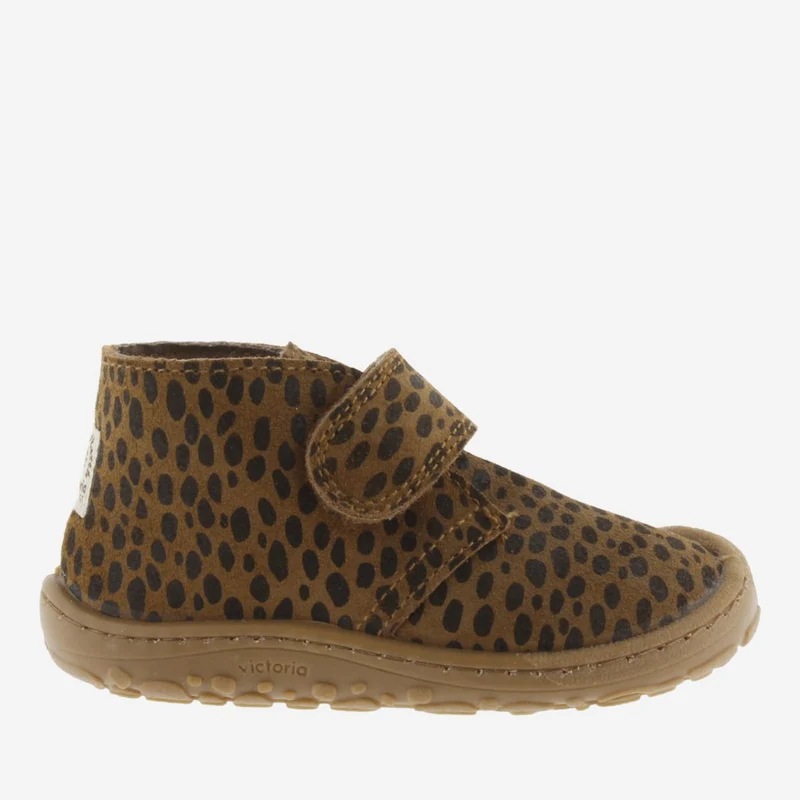 Victoria Barefoot Bosco Botin Serraje Animal Print Cuero