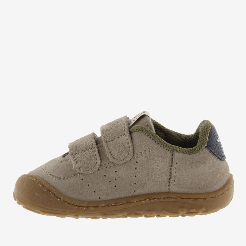 Victoria Barefoot Bosco Serraje Contraste Taupe
