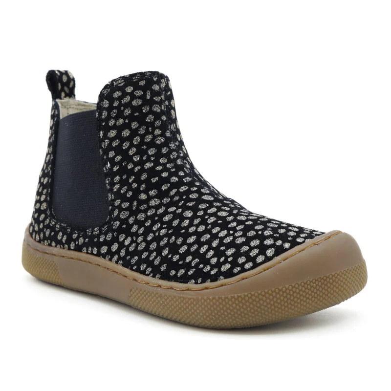 Naturino Barefoot Saik Noir Pois Or