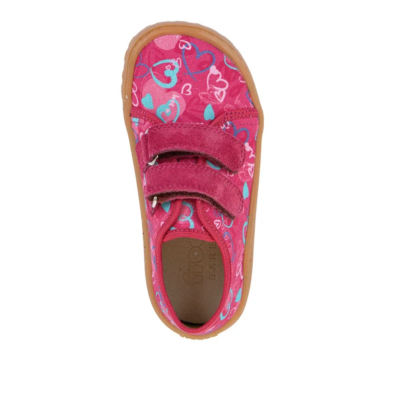 Froddo Barefoot Canvas Fuxia Plus
