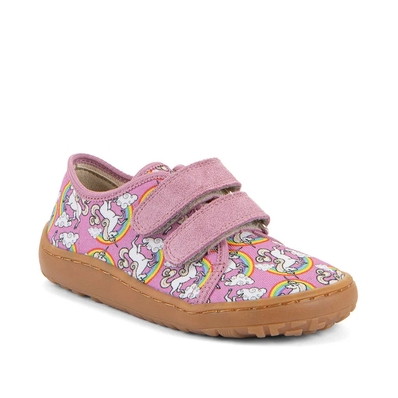 Froddo Barefoot Canvas White Pink