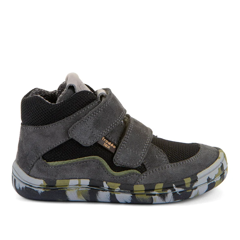 Froddo Barefoot Tex Autumn Fun Grey Black
