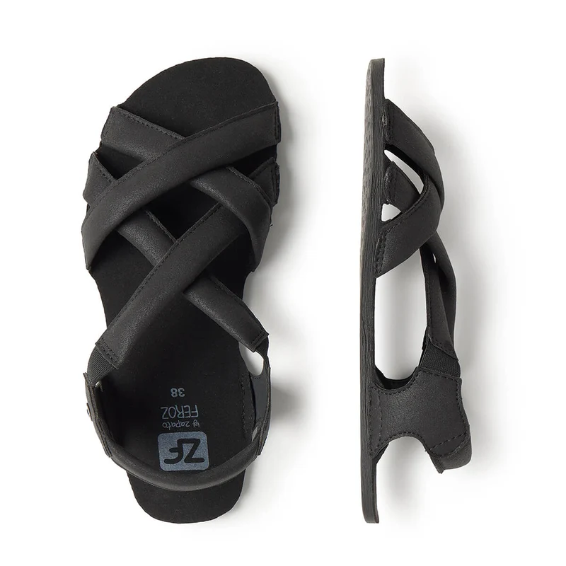 Zapato Feroz Adulte Freekers Meliana Negro Serraje
