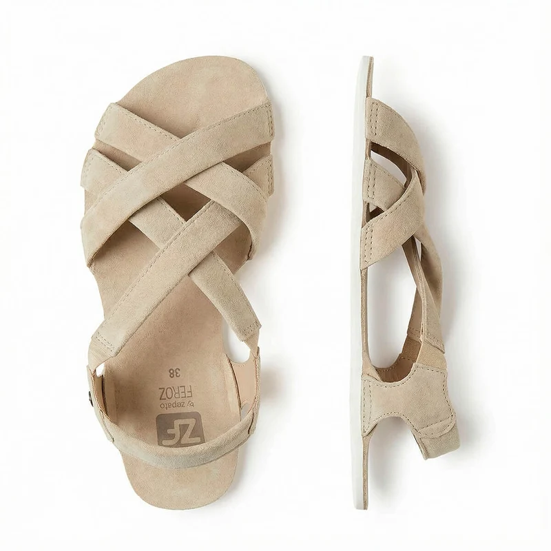 Zapato Feroz Adulte Freekers Meliana Beige Serraje