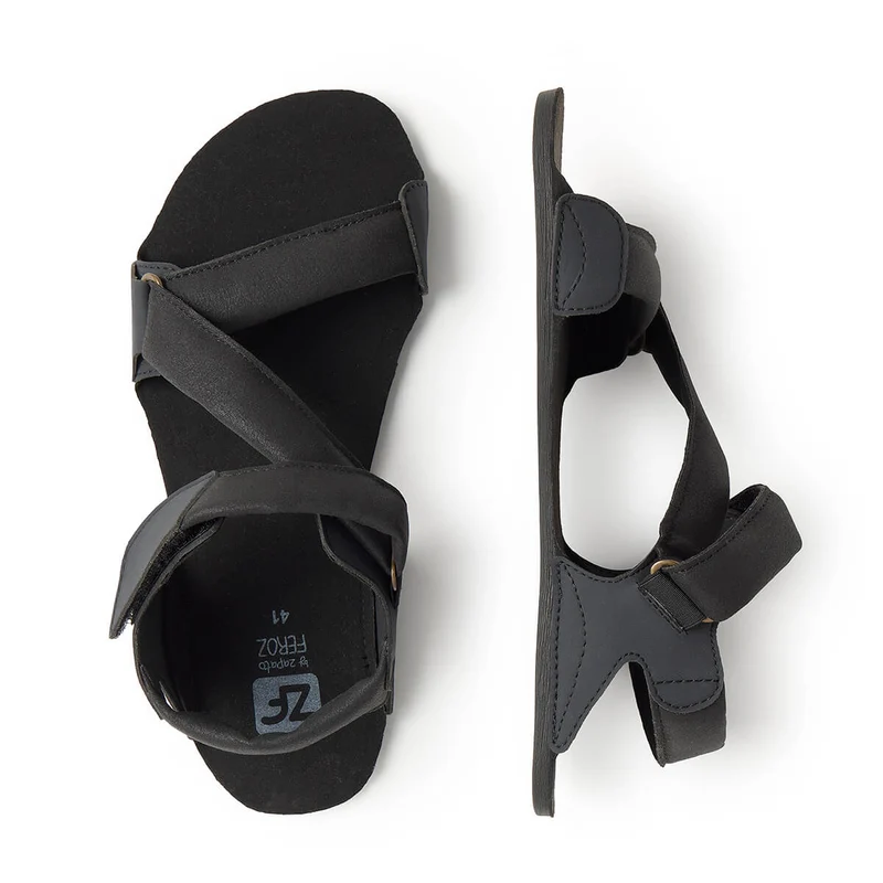 Zapato Feroz Adulte Freekers Oliva Negro Microfibra Serraje