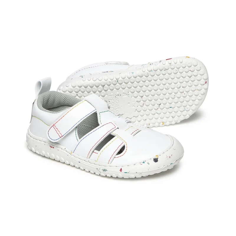 Zapato Feroz Rockers Irta Blanco Multicolor Microfibra