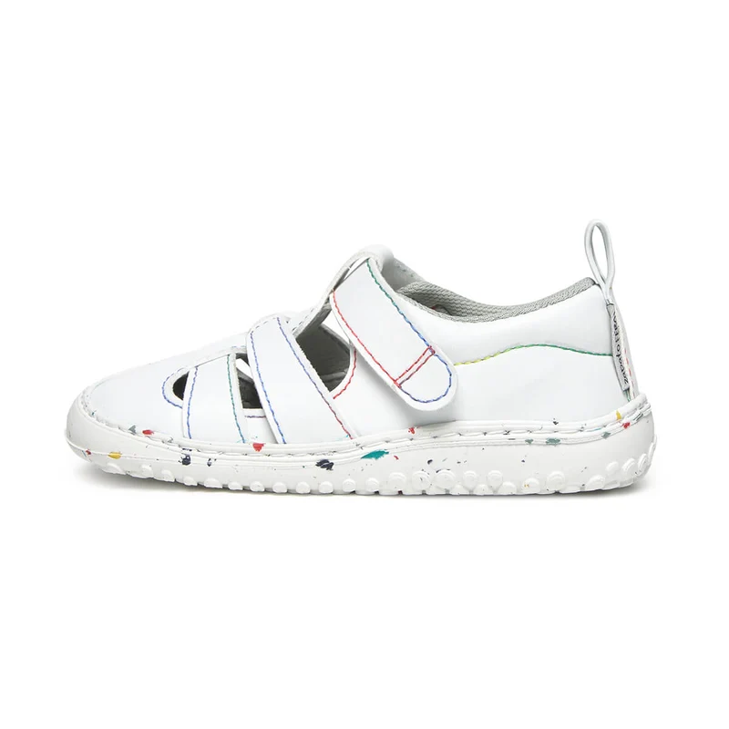 Zapato Feroz Rockers Irta Blanco Multicolor Microfibra