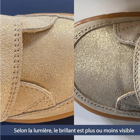 Naturino Kids Lilox Suede Glitter Platinium