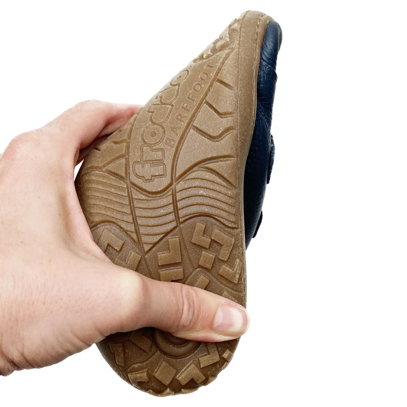 Froddo Barefoot Sandales Deux Scratchs Marine