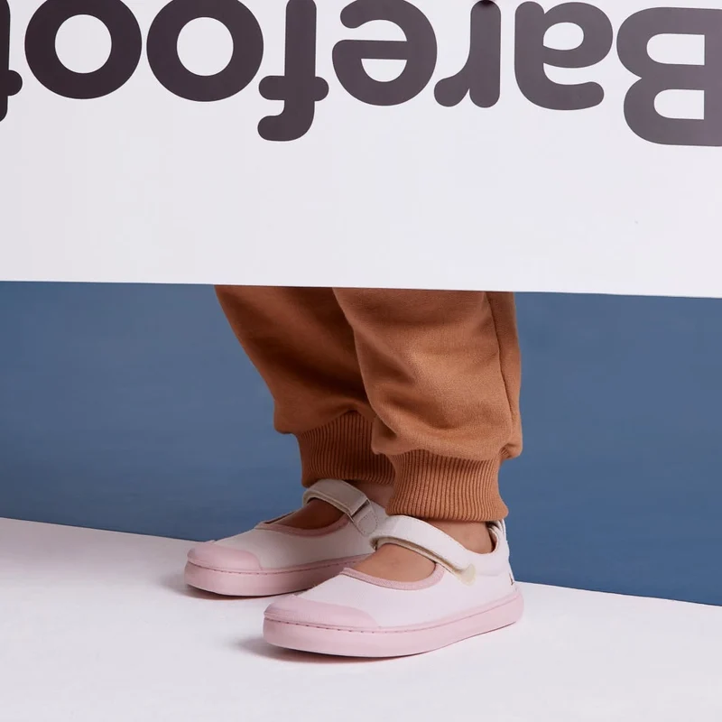 Tip Toey Joey Kidos Gaia Green Lona Creme Lona Rosa Quartzo