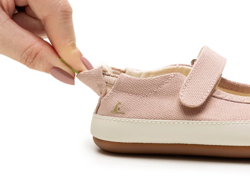 Tip Toey Joey Primeiros Gaia Green Lona Rosa Quartzo