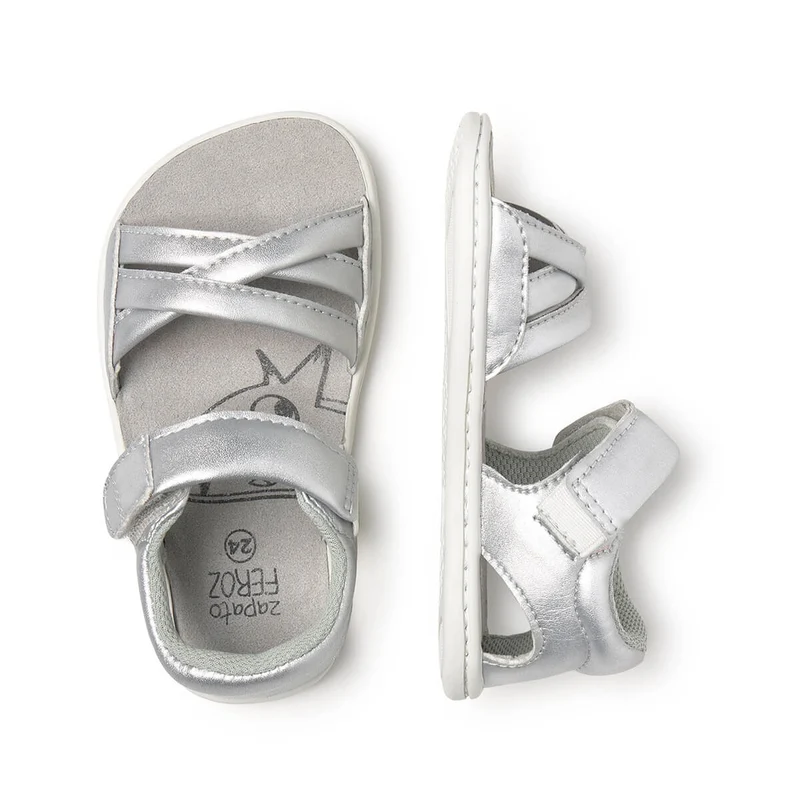 Zapato Feroz Rockers Gandia Plata