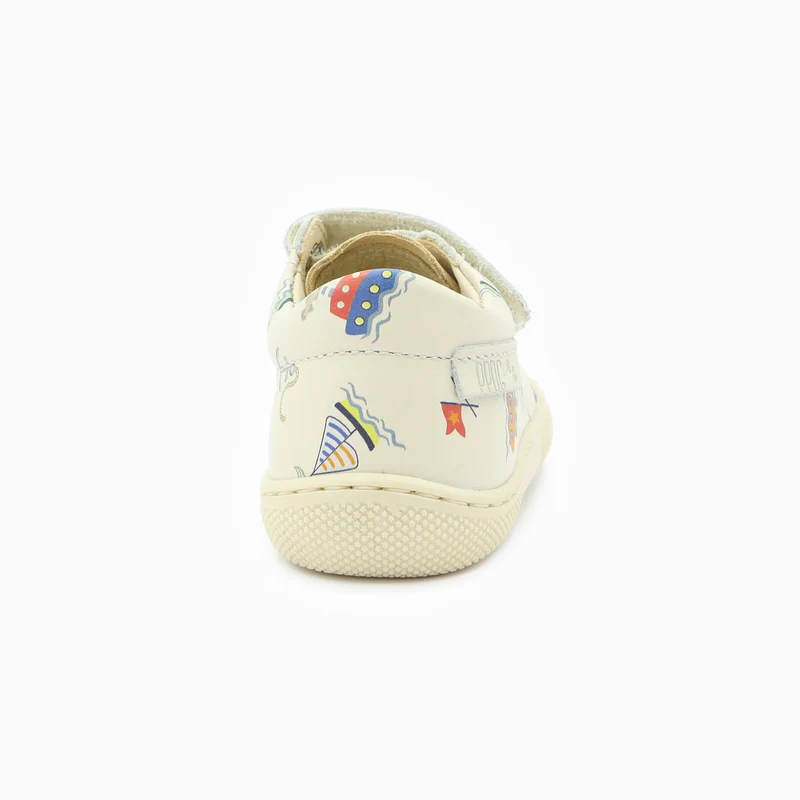 Naturino Barefoot Orec Low Velcros Navigation Milk Beige