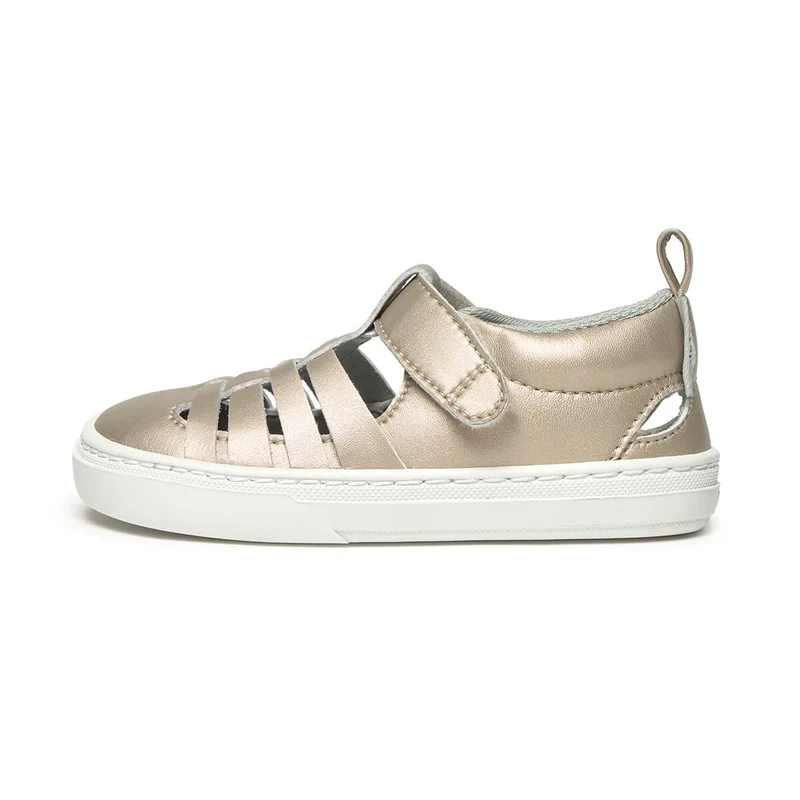 Zapato Feroz Rockers Tabarca Oro Microfibra