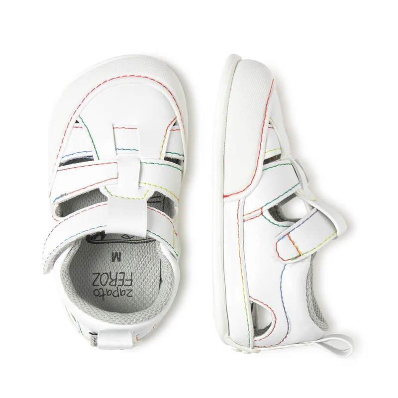 Zapato Feroz Féroces Irta Blanco Multicolor Microfibra