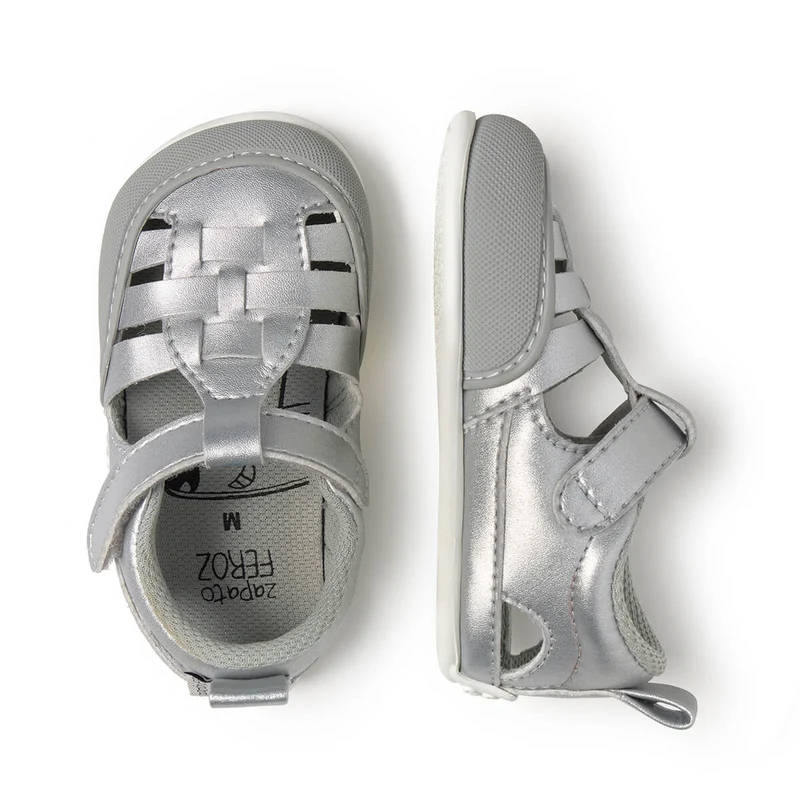 Zapato Feroz Féroces Tabarca Plata Microfibra