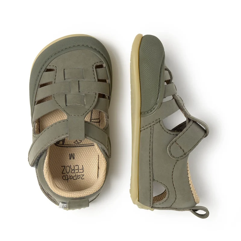 Zapato Feroz Féroces Tabarca Kaki Microfibra