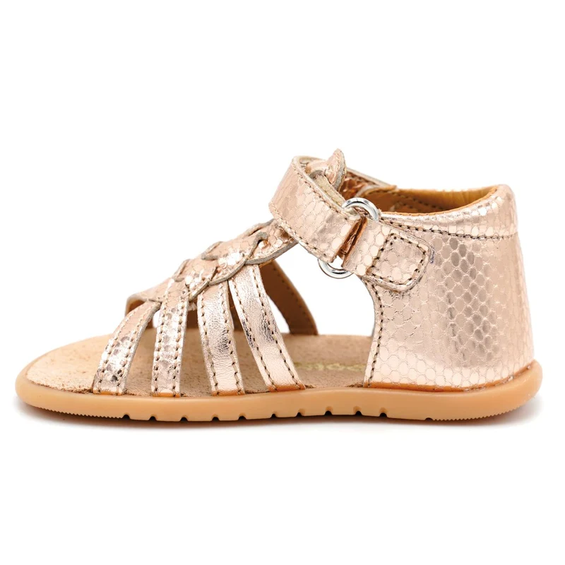 Babybotte barefoot Tourbillon Velcros Rose