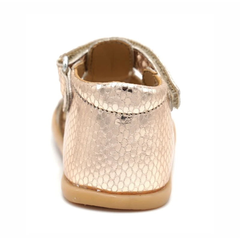 Babybotte barefoot Tourbillon Velcros Rose