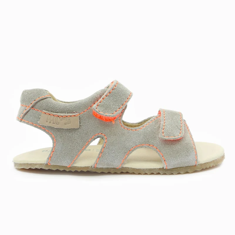 Naturino Skyrec Barefoot Taupe Orange Fluo