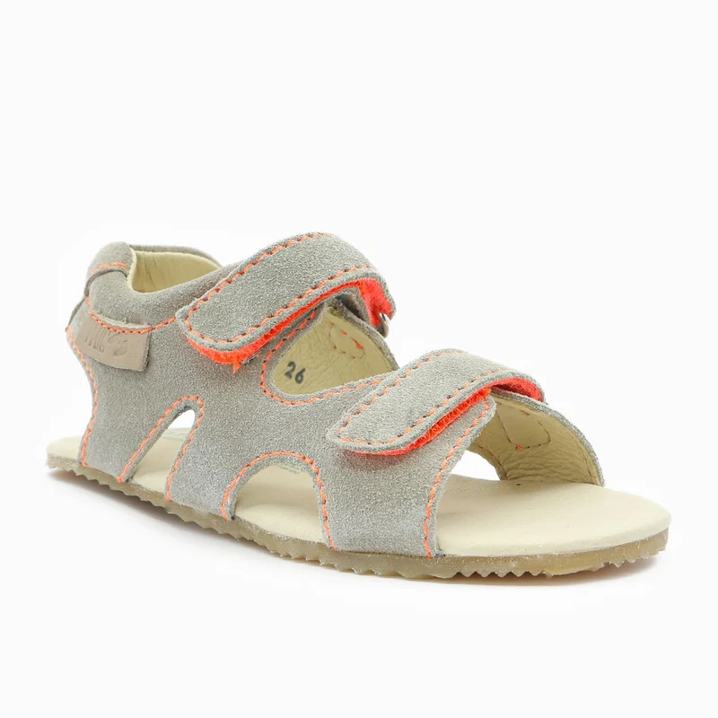Naturino Skyrec Barefoot Taupe Orange Fluo
