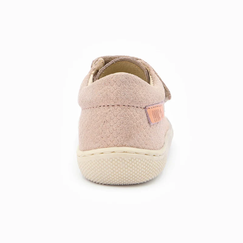 Naturino Barefoot Orec Low Velcros Lizard Met Rose