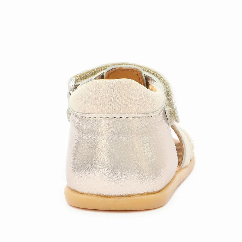 Babybotte barefoot Gaufrette Velcros Platine