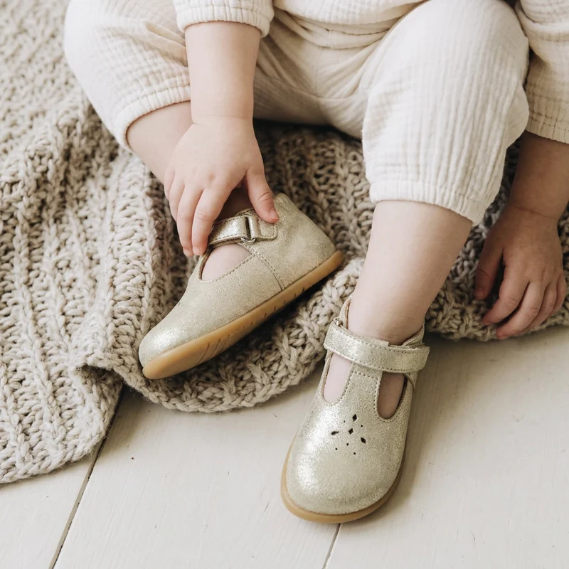 Babybotte barefoot Paris Velcros Platine