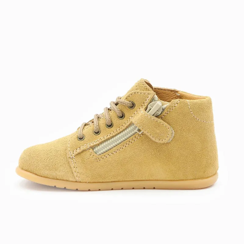 Babybotte barefoot Fredy Zip Beige