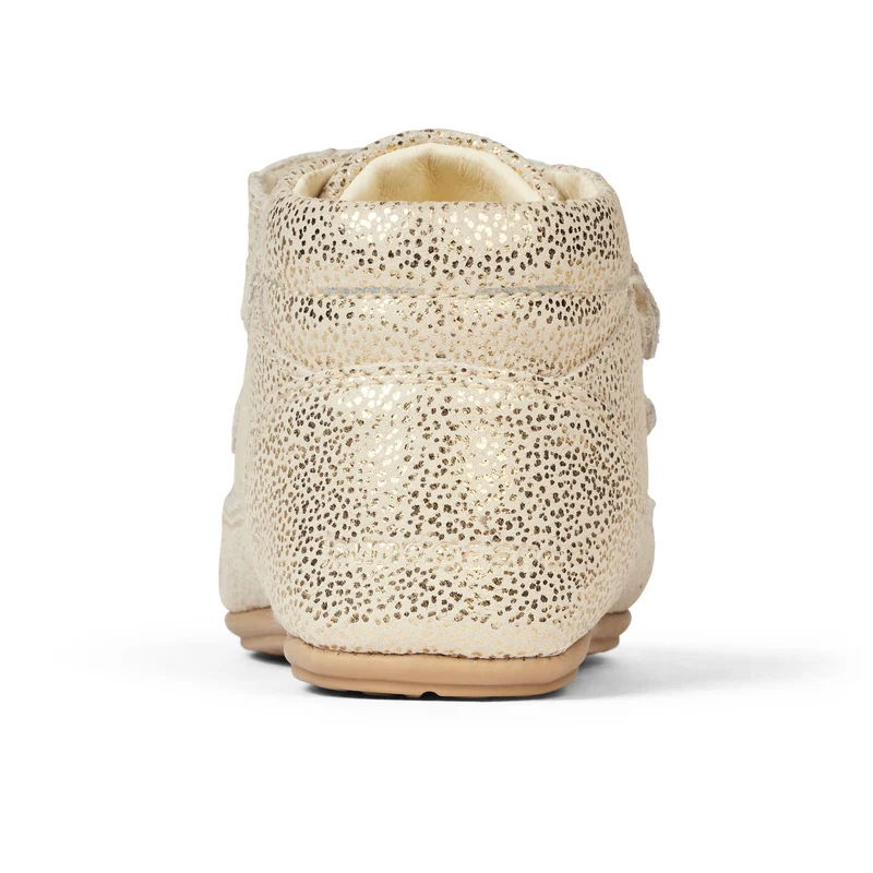 Bundgaard Barefoot Prewalker Strap Ivory Gold