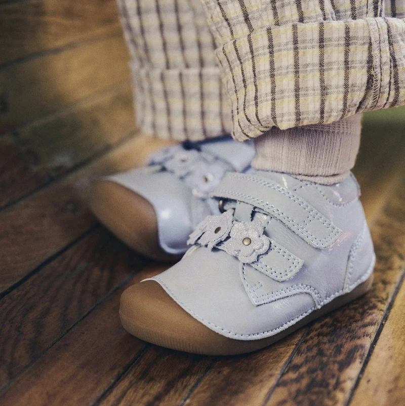 Bundgaard Barefoot Petit Flower Strap Sky