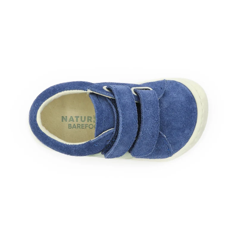 Naturino Barefoot Grimby Low Velcros Azure Leaf