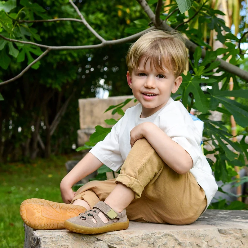 Froddo Barefoot Elastique Sandale II Beige