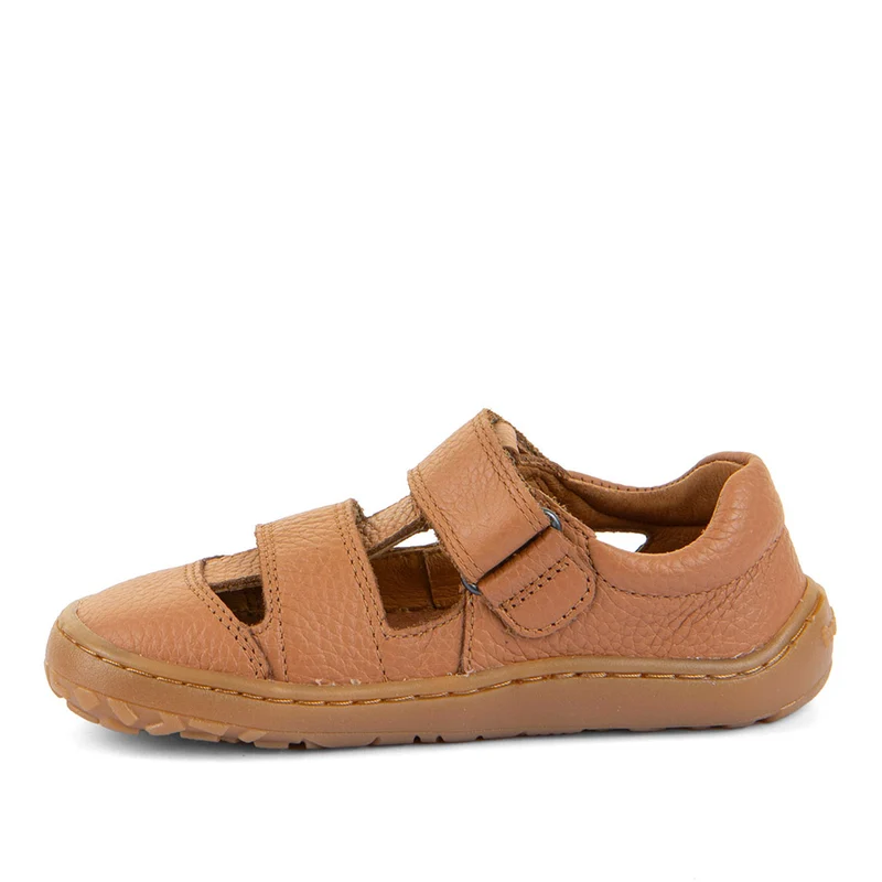 Froddo Barefoot Sandales Deux Scratchs II Cognac